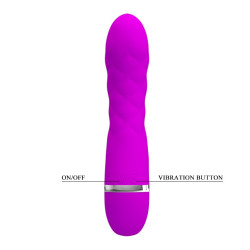 Pretty Love Vibromasseur design Truda 19.5 x 3.5cm - Violet